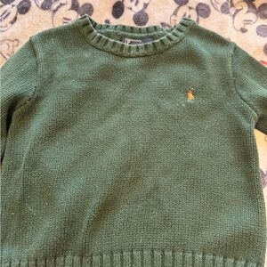 Ralph Lauren Forest Green Knit Sweater